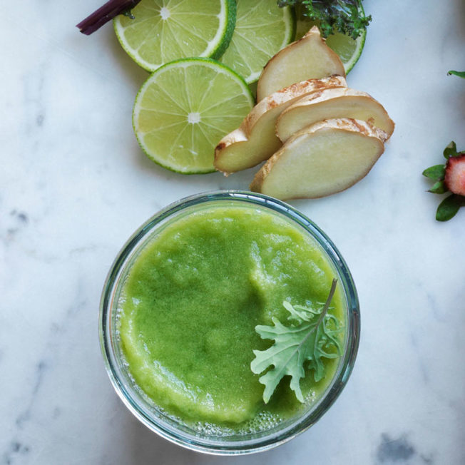 Lime and Ginger Smoothie