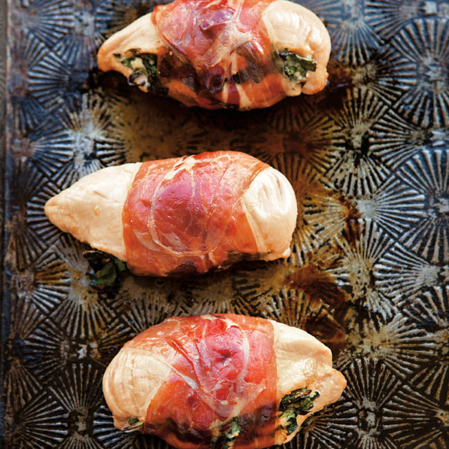 Chicken Stuffed with Spinach and Cheese