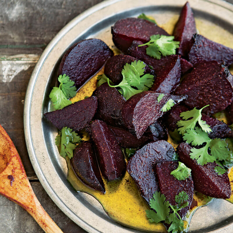 Indian-Spiced Roasted Beets