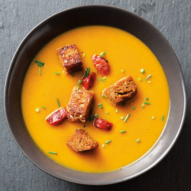 Butternut Soup with Pimentón