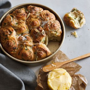 Parker House Rolls with Thyme