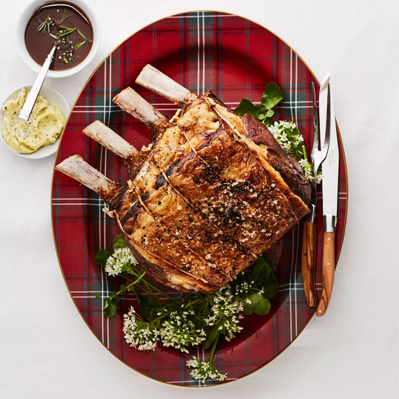 Prime Rib with Red Wine Jus and Rosemary WilliamsSonoma Taste