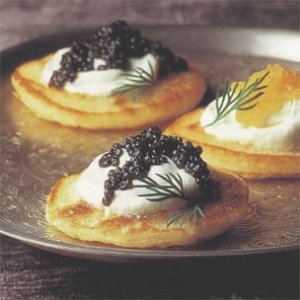 Blini with Caviar