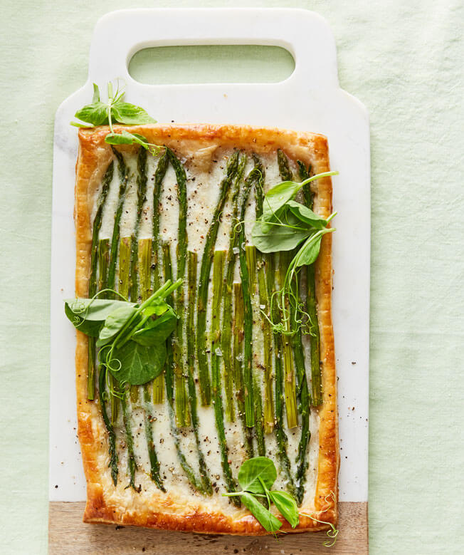 Puff-Pastry-Tart-with-Asparagus