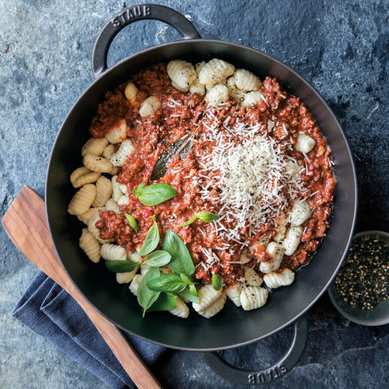 Gnocchi with Beef Ragu Recipe | Williams Sonoma Taste