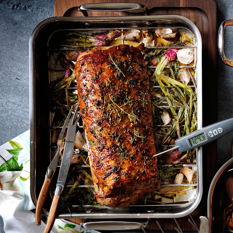 Roast Pork Loin with Fennel Seed and Thyme