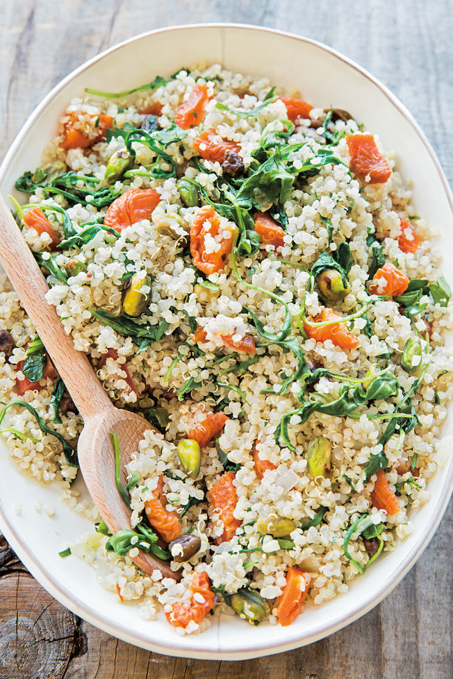 may-12-Quinoa-with-Dried-Apricots,-Pistachios-and-Arugula