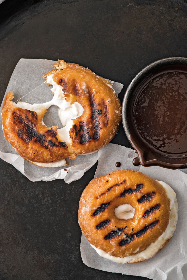 Grilled S’mores Doughnuts