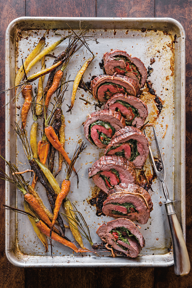 Stuffed Flank Steak With Carrots Recipe Williams Sonoma Taste
