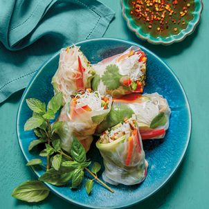 Fresh Vegetable Spring Roll Recipe | Williams Sonoma Taste