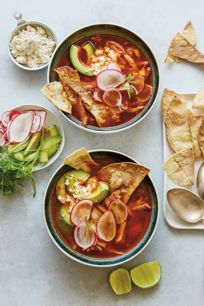 Chicken, Tortilla and Lime Soup