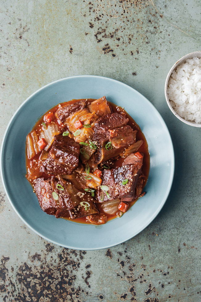 Slow-cooker-Korean-Beef-and-Kimchi-Stew