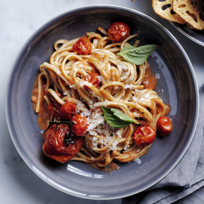 Linguine with Roasted Tomato Sauce Recipe | Williams Sonoma Taste