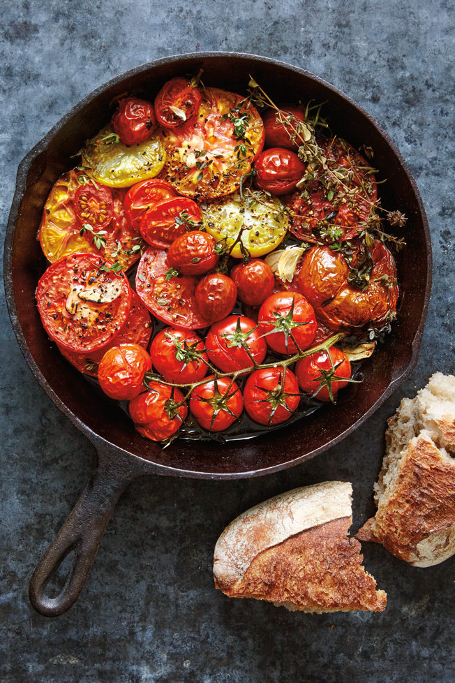 Roasted Tomatoes with Fresh Herbs