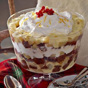 Thanksgiving Dessert Ideas - Gingerbread Trifle