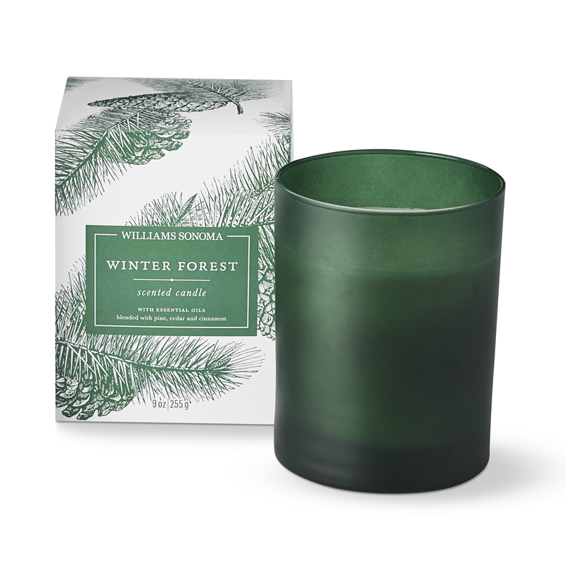 Williams Sonoma Winter Forest Candle