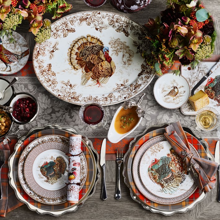 plymouth turkey dinnerware