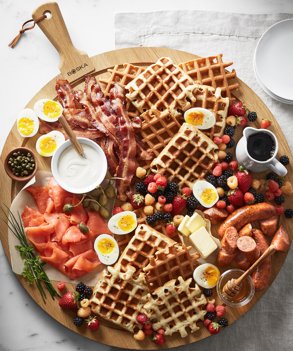 Breakfast Charcuterie Board - an easy showstopper way to do breakfast!