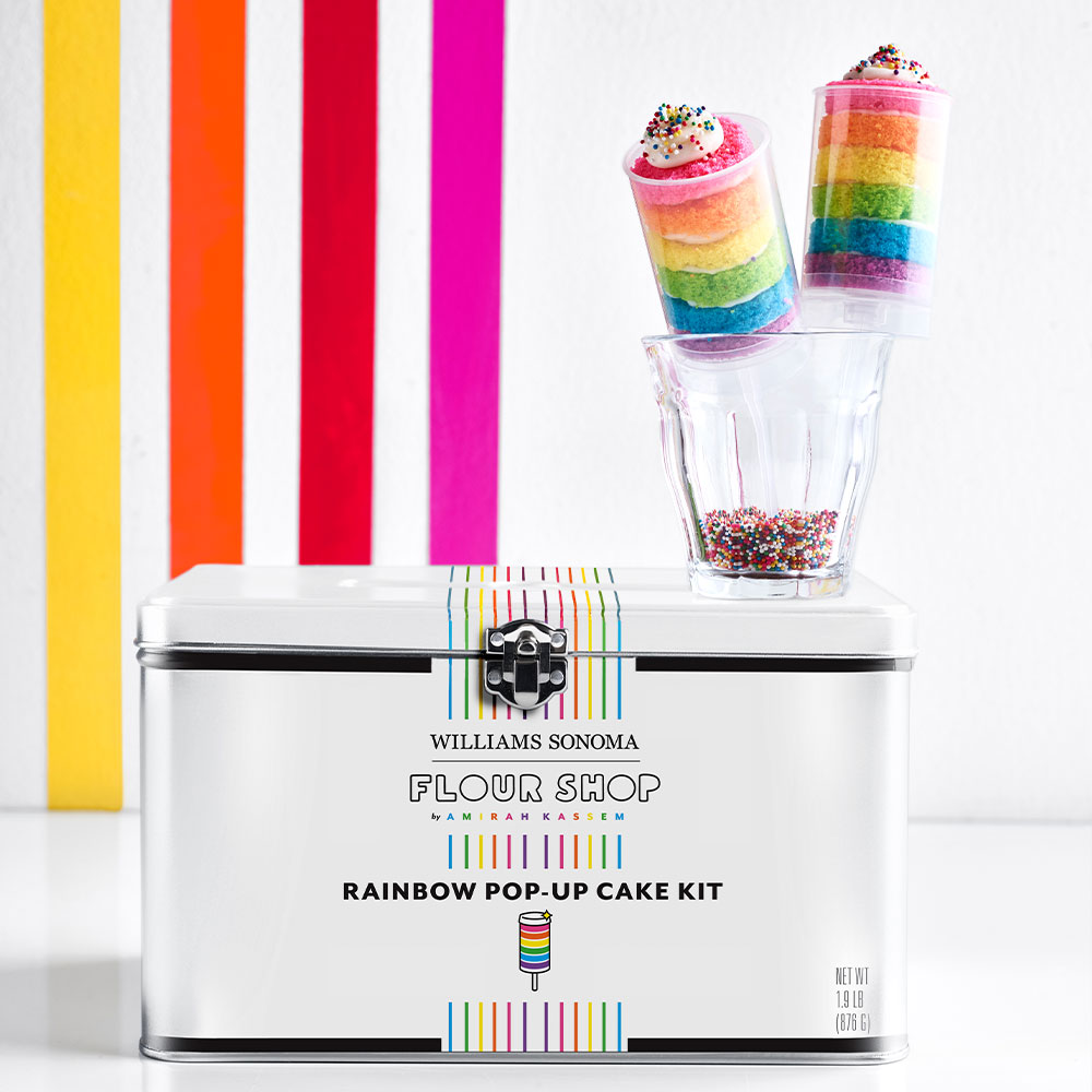 Flour Shop Rainbow Pop Up Cake Kit