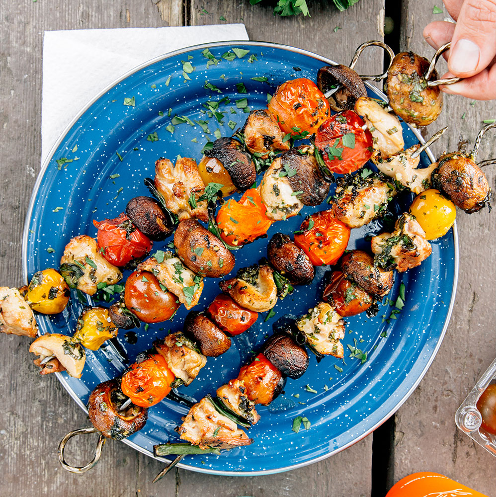 How to cook just about anything on a skewer