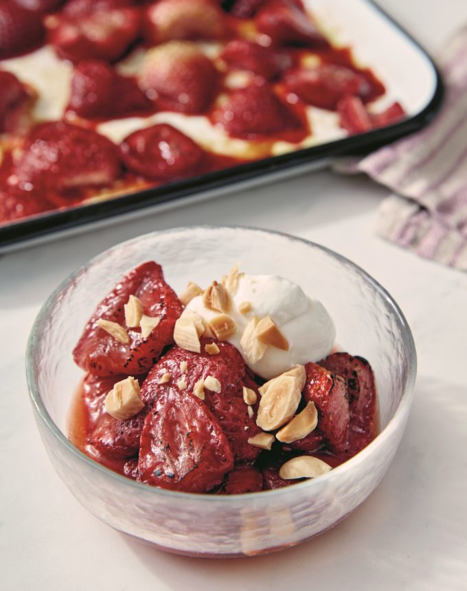 Roasted Strawberries with Vin Santo