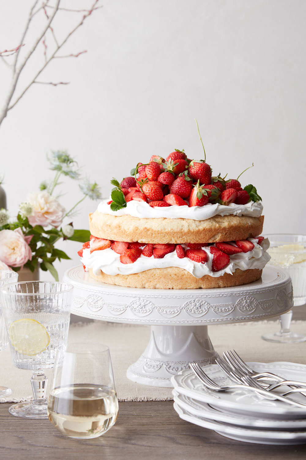 Trisha Yearwood Strawberry Shortcake Tabletop