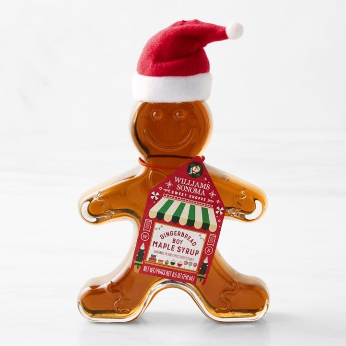gingerbread boy maple syrup